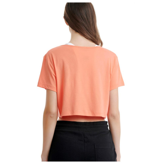 Bodytalk Γυναικεία κοντομάνικη μπλούζα crop